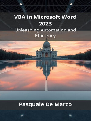 cover image of VBA in Microsoft Word 2023